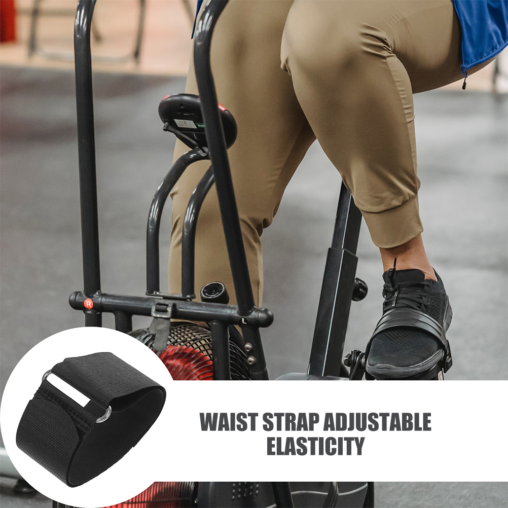 Máquina de remo, bicicleta estática, correas de Pedal, pie, poliéster elástico, ajustable para ciclismo y Fitness