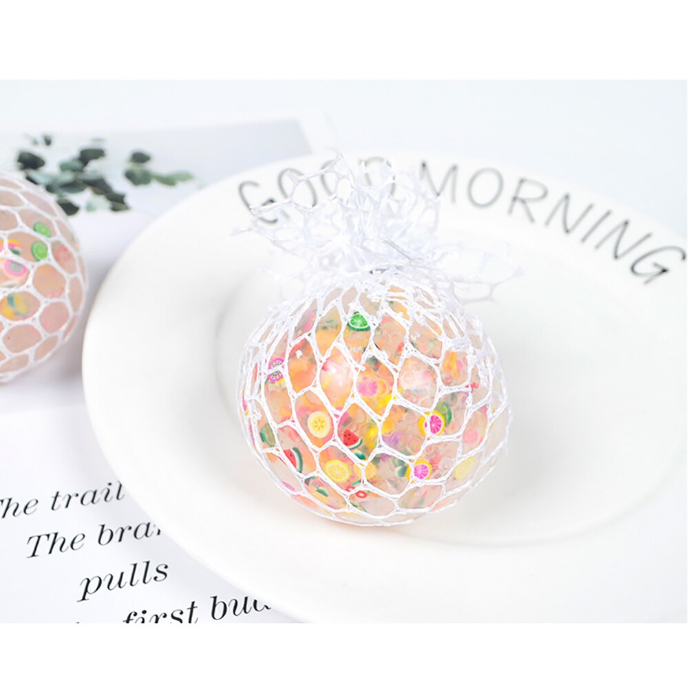 Hand Pinch Squeeze Vent Grape Decompression Ball Toy Teen Adult Portable Touch Elastic Decompression Pinch Ball