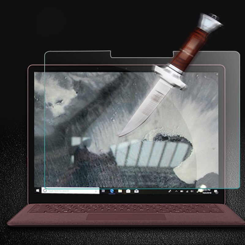 Tempered glass screen protector for Surface Laptop Go 12.4 inch clear film guard