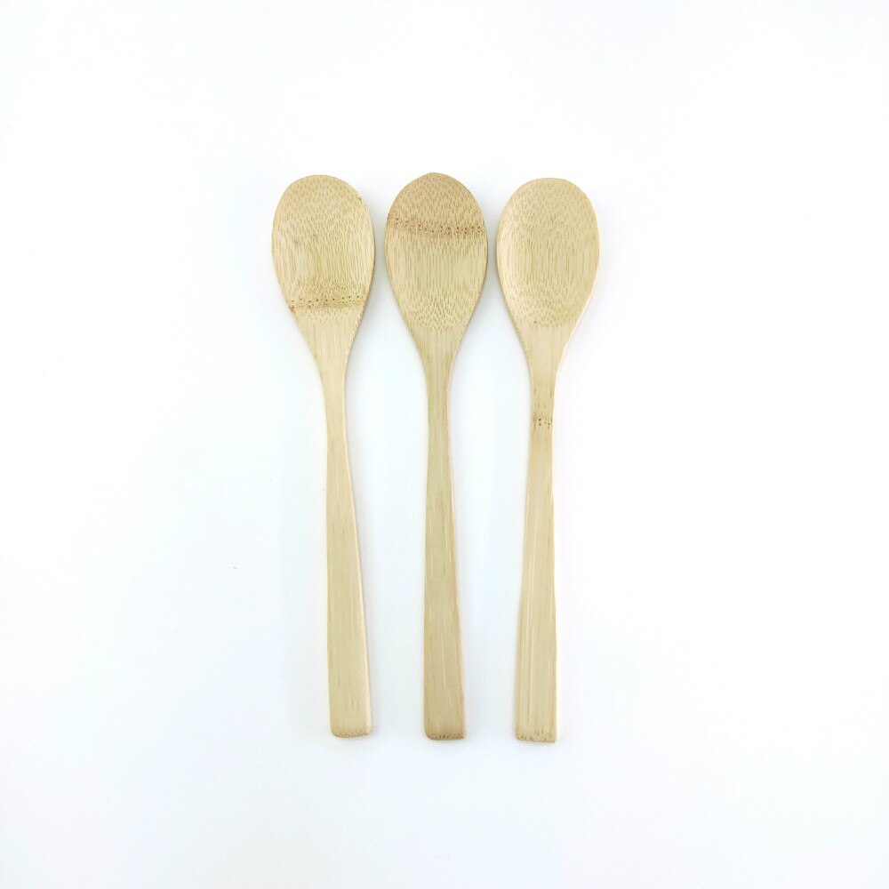 Organic bamboo Wood Cutlery Natural Bamboo Spoon Coconut Palm Coconut Spoon for Coconut shell bowl Bamboo Spoon Cutlery