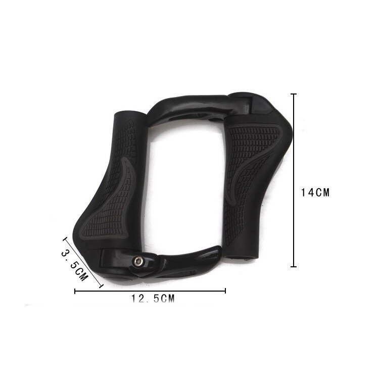 Gummi & aluminium cykel cykel mtb styre handtag styre push on mjuka delar tillbehör gpips