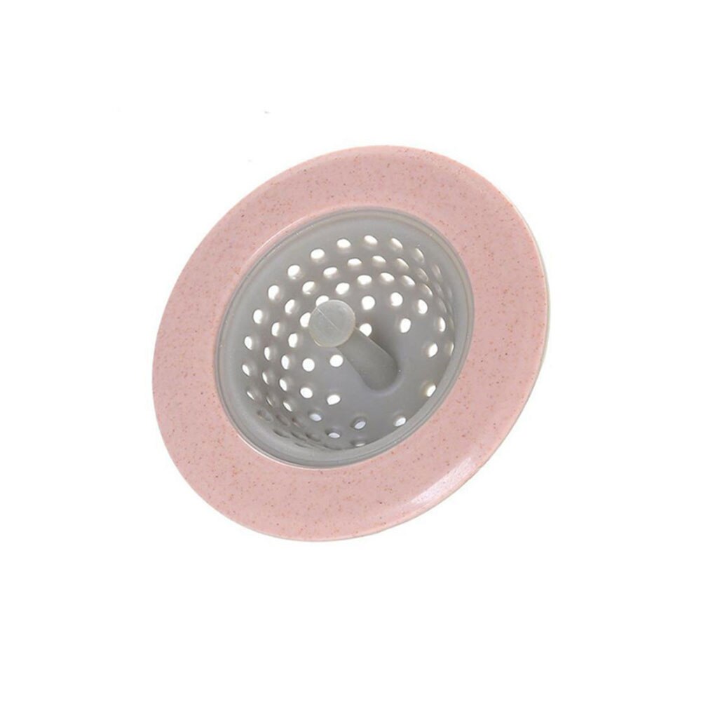 1Pcs Aanrecht Trechter Filter Badkamer Douche Vloer Badkamer Keuken Filter Anti-Blocking Afvoer Accessoires Aanrecht: Pink