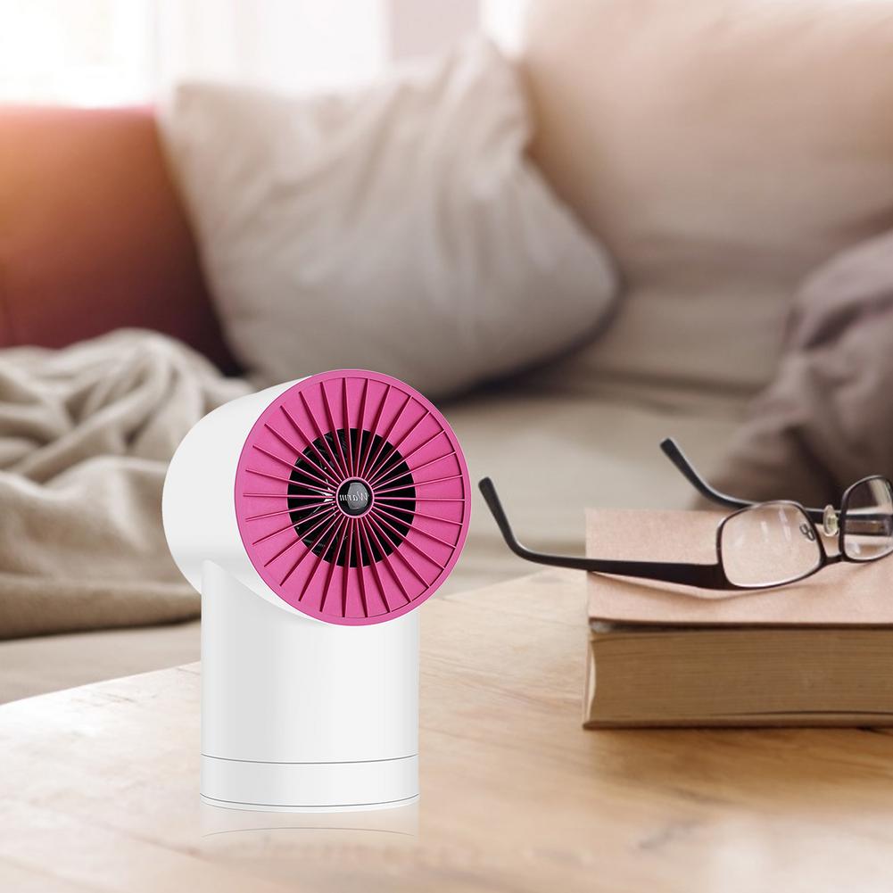Electric Space Heater USB Powered Fan Heater for Home Office