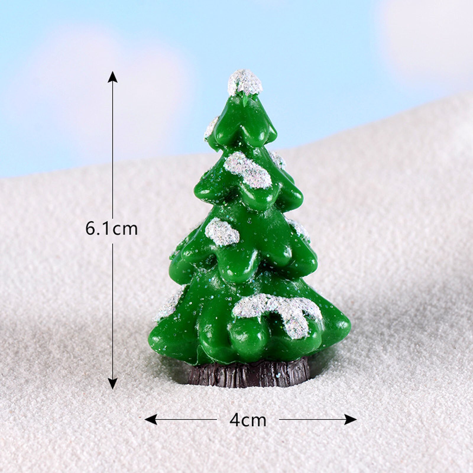 Kerst Weinig Sneeuwman Speelgoed Mini Mensen Kerstman Snowman Xmas Boom Figuur Pop Speelgoed Microscopische Decoratie: E