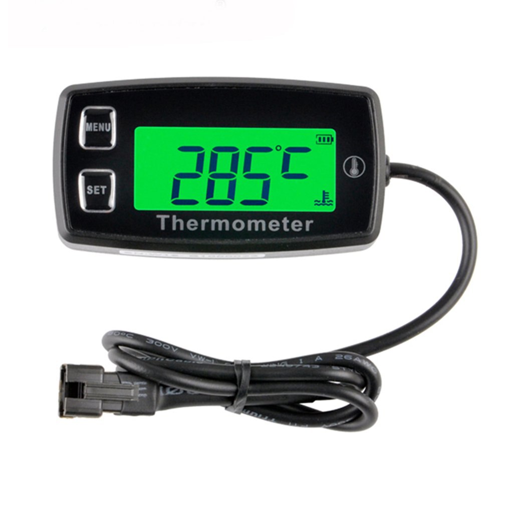 Tm003 Digital -20 +300 Celsius Degree Theomometer Temp Meter For Gas Motorcycle Marine Boat Mower Dirt Quad Bike