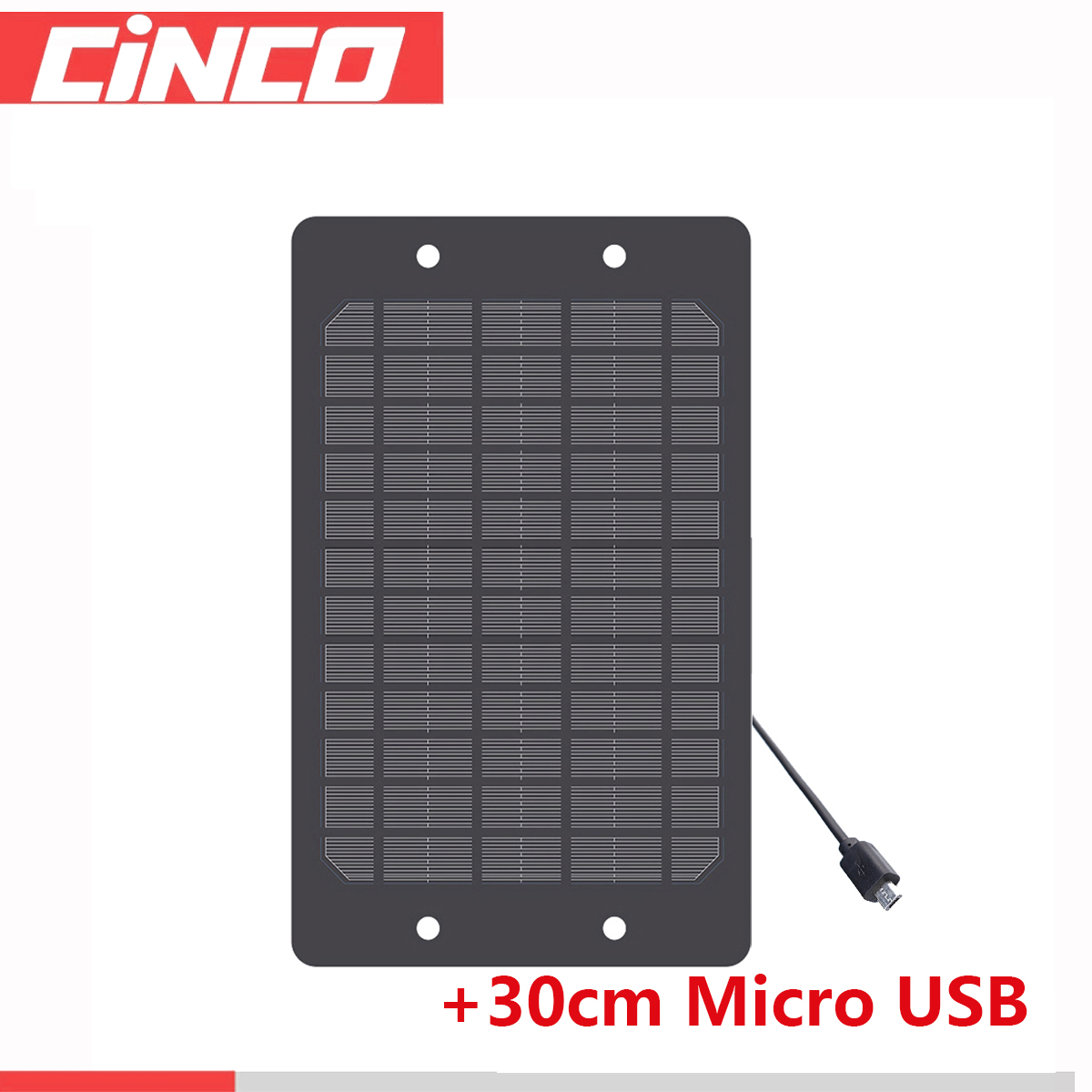 Small Solar Cell Mini monocrystalline PET Solar Panel Battery Bicycle Sharing Share DIY Solar Charger 5 V 6 W USB DC: MicroUSB