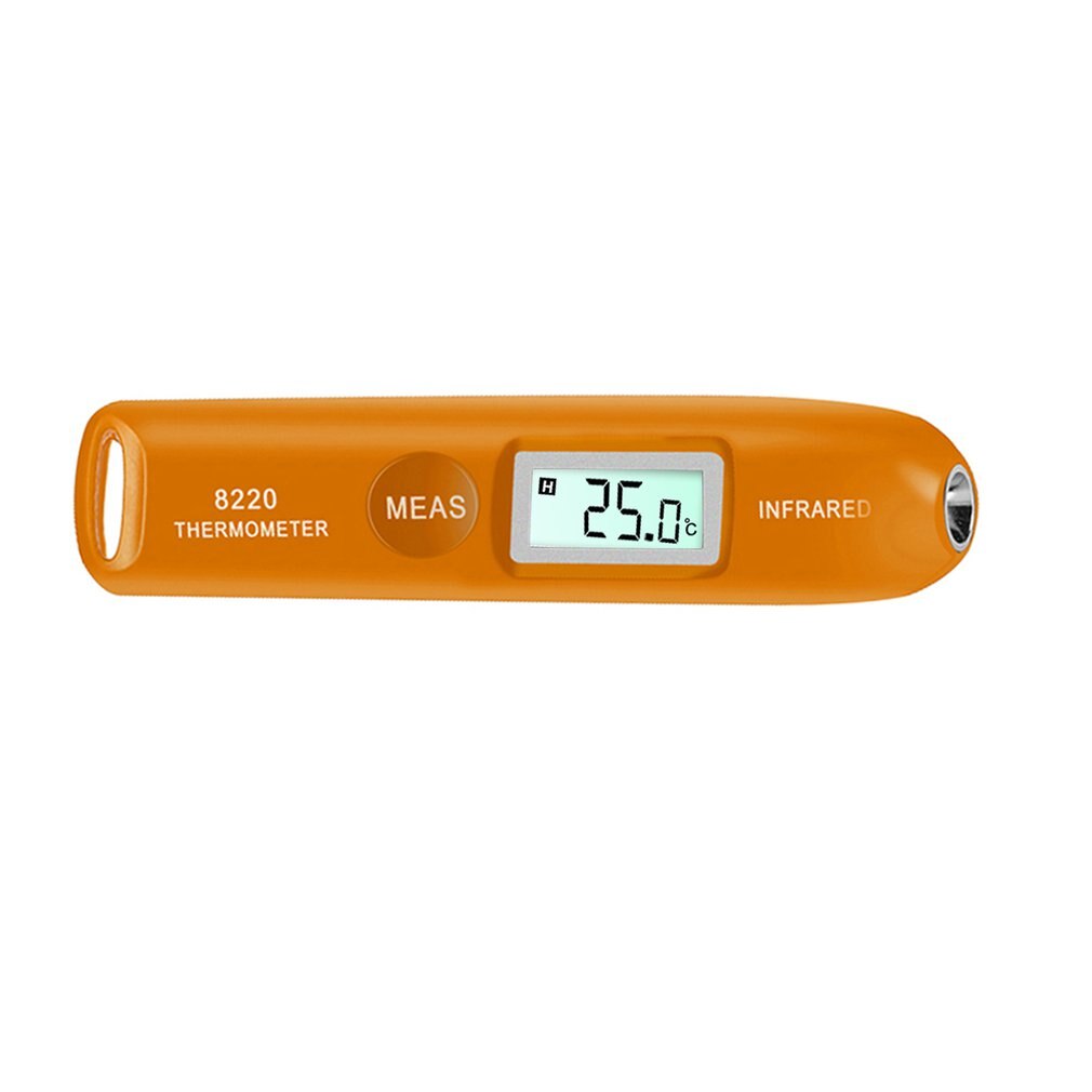 GM320S Mini Infrared Electronic Thermometer Portable Non-Contact Temperature Meter Home Office Temperature Meter: orange
