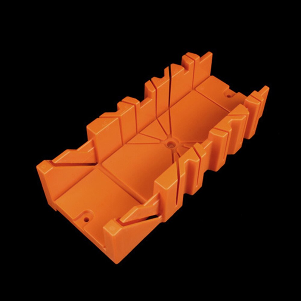 Woodworking Clamping Mitre Box Diagonal Saw Cabinet 45 90 Degree Saw Box Angle Saw Oblique Cutting Groove Sawing Guide Slot: 12inch