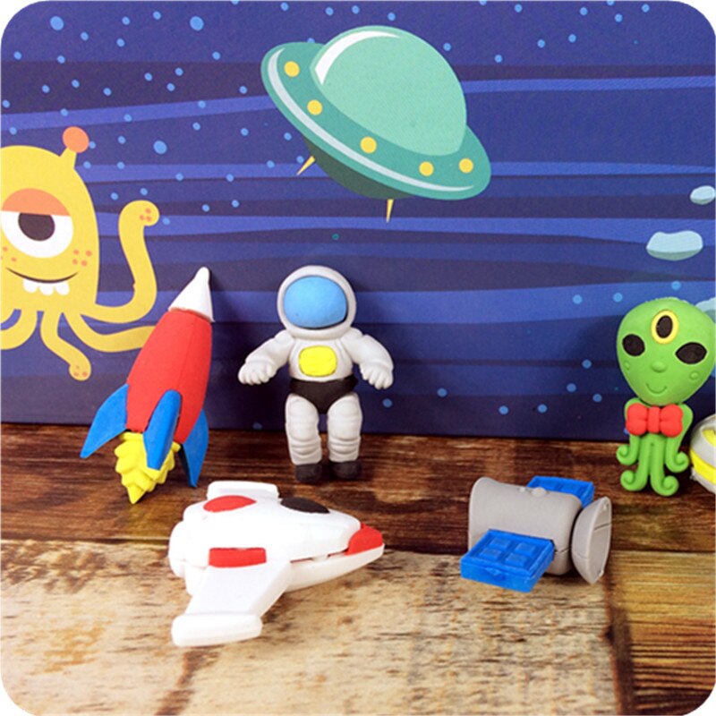 Borrador de nave espacial, astronauta, Alien, premio para Estudiantes, papelería al por mayor