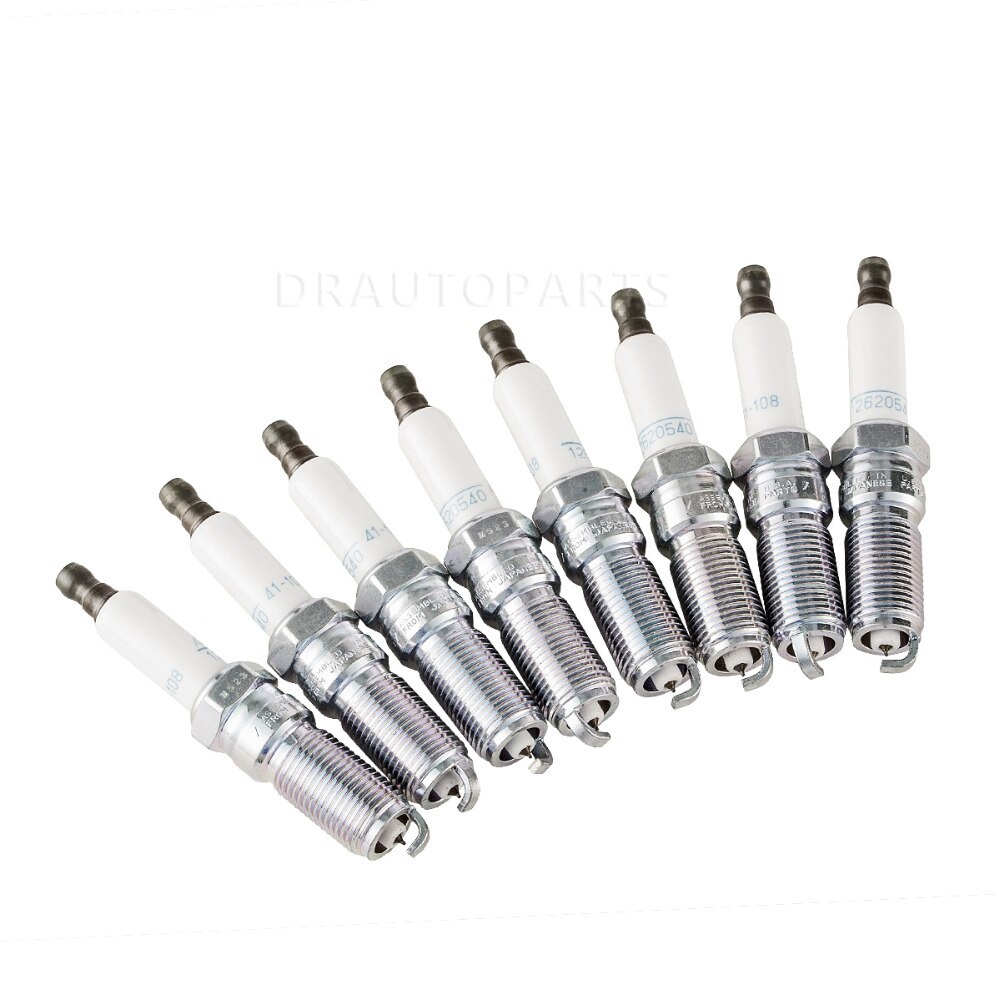 Iridium Spark Plug 8pcs 41-108 For Acdelco Buick Century Regal Lacrosse Chevrolet Camaro Malibu Blazer Pontiac 12620540