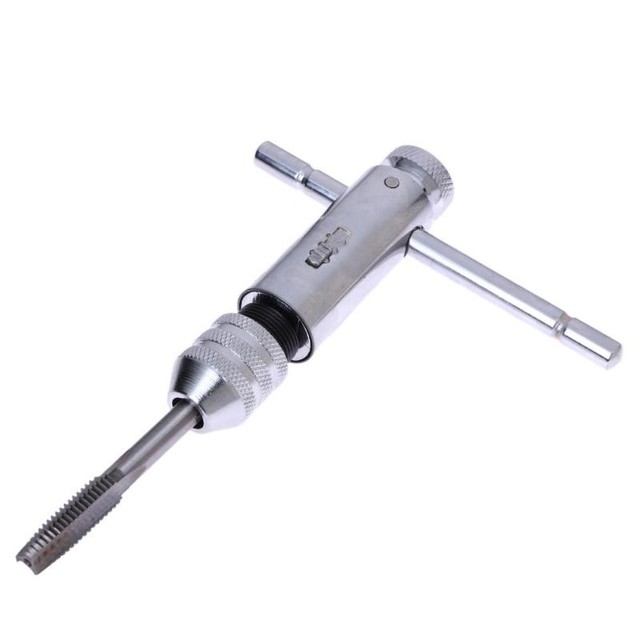 Adjustable T-Handle Ratchet Tap Wrench M3-M8 Metri... – Grandado
