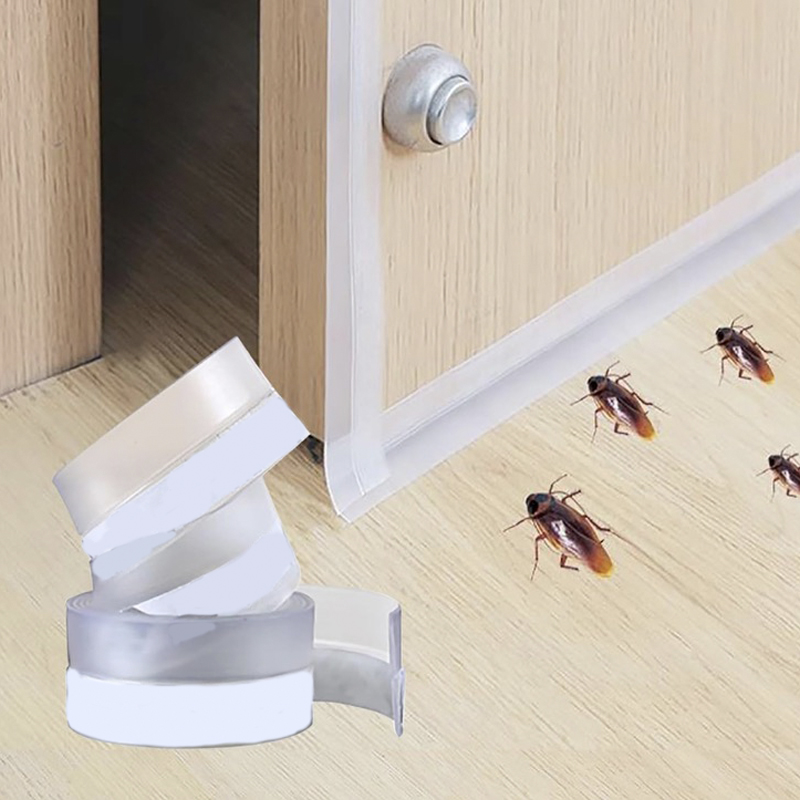 Stripping Door Seal Strip Silicone Sealing Tape for Weather Window Seal Weather Around Showers Tough Flexible Stops Draft