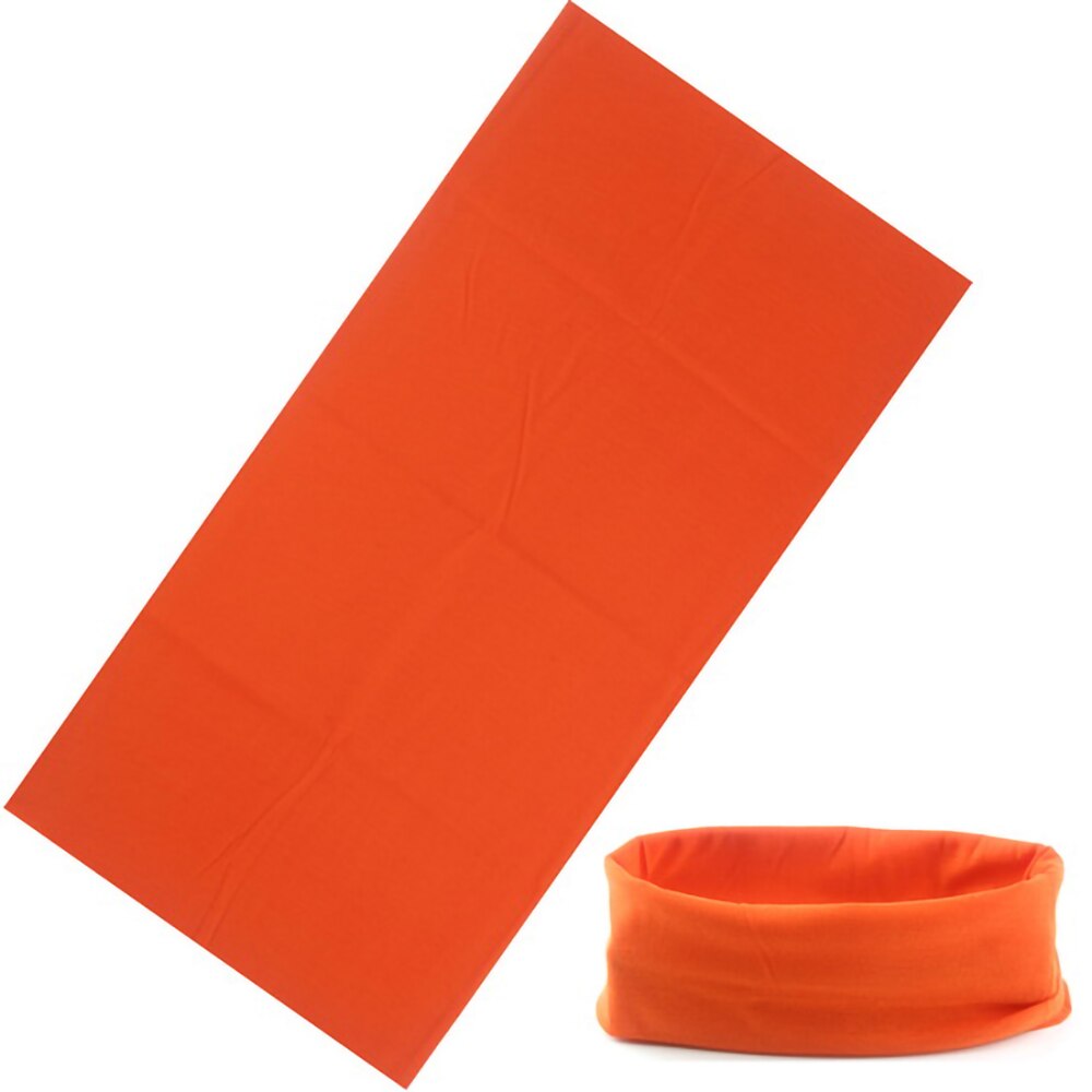 Vertvie dames heren buitensport bandana sjaal hoofddeksel effen kleur gezichtsmasker paardrijden fietsen hoofddoek buis polsband: Kleur 9