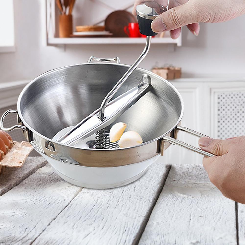 Food Grinder Mill Stainless Steel Unique Uses Durable Manual Non-toxic Easy To Use Versatile And Best Tool For Outdoor Activity