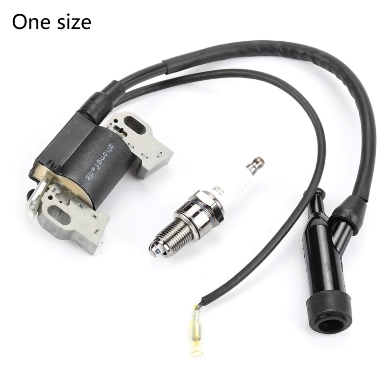 Ignition Coil for Hondae Gx240 Gx270 Gx340 Gx390 8hp 9hp 11hp 13hp Engine Lawn Mower Tractor Generator w/Spark Plug