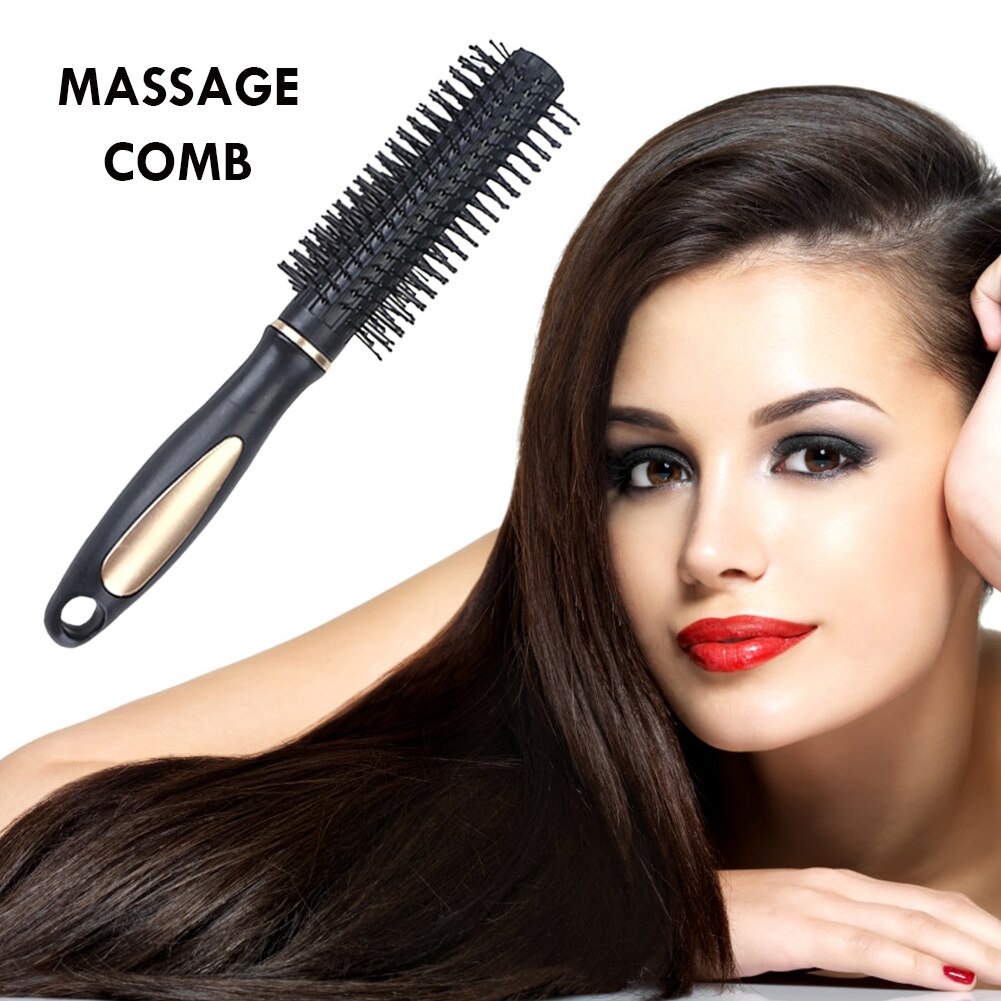 Peines de peluquería antiestáticos peine masajeador para el cabello de cuero cabelludo 3 tipos de salón mango antiestático cepillo de pelo herramientas de estilismo