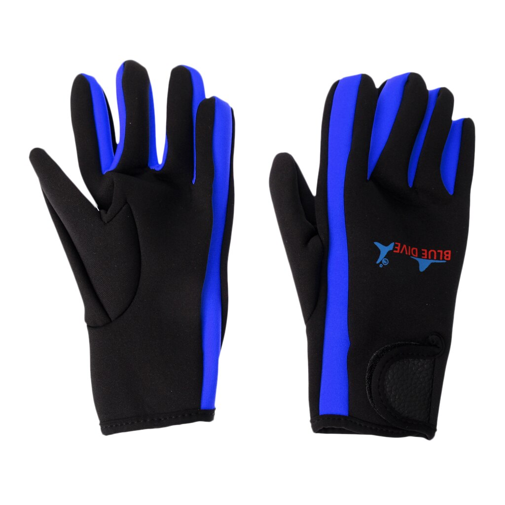 1 par 1,5mm neopreno elástico Five Finger Wetsuits buceo guante para buceo/invierno natación/Kayak/pesca submarina