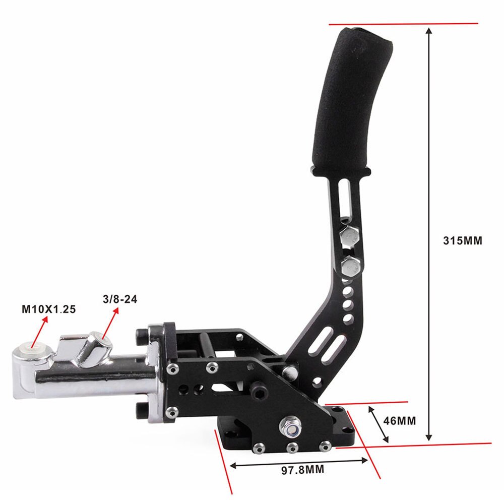 Car Hydraulic Handbrake Racing Lever Drift Brake Hand Brake Parking Emergency Brake System Handbrake For Racing Games