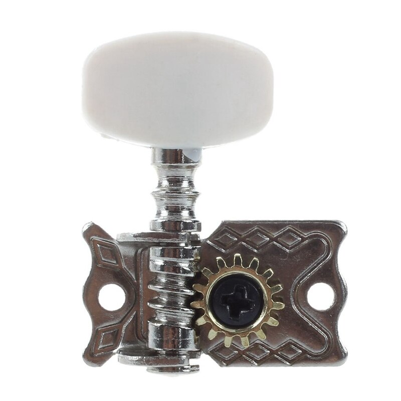 6Pcs Acoustic Guitar String Tuning Peg Tuner Machine Head & 1 Set Acoustic Guitar String Replacement Steel String