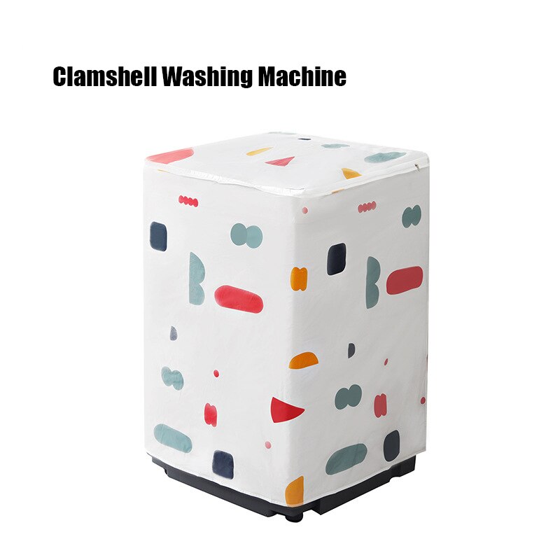 Vandtæt clamshell/rulle vaskemaskine støvbetræk altomfattende peva støvbetræk: 3