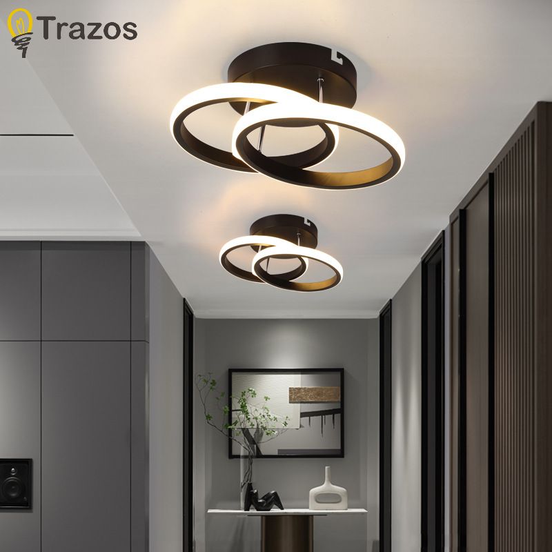 Moderne Einfache Korridor Korridor Beleuchtung nordisch Eingang Balkon Licht Kreative Eingang Garderobe LED Kleine Decke Licht
