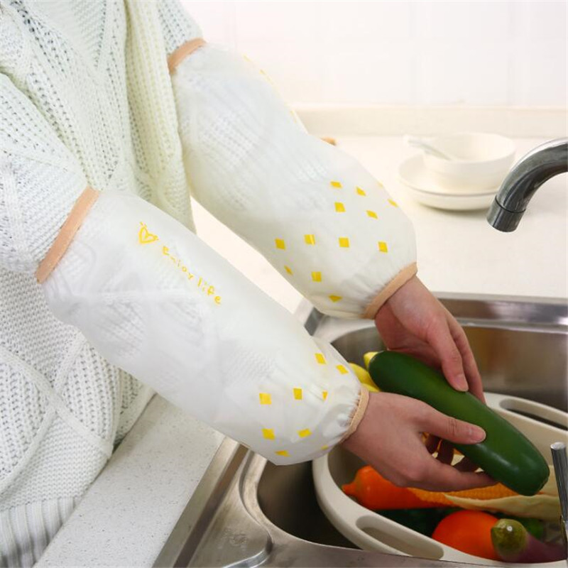 Einfache Wasserdichte Arm Oversleeve Nette Hülse Für Haushalt Verwenden Antifouling Hause Reinigung Küche Oversleeve Lange Arm Ärmel