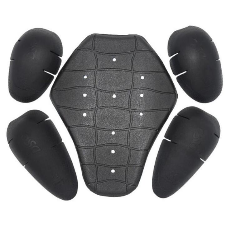 Free Transportation motorcycle racing suit Removable built-in PU protector five pieces shoulder elbow back