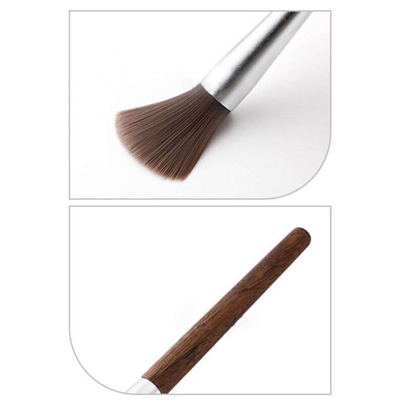 Koffiemolen Machine Borstel Haren Afstoffen Borstels Met Houten Handvat Cleaner Tool Voor Barista Keuken