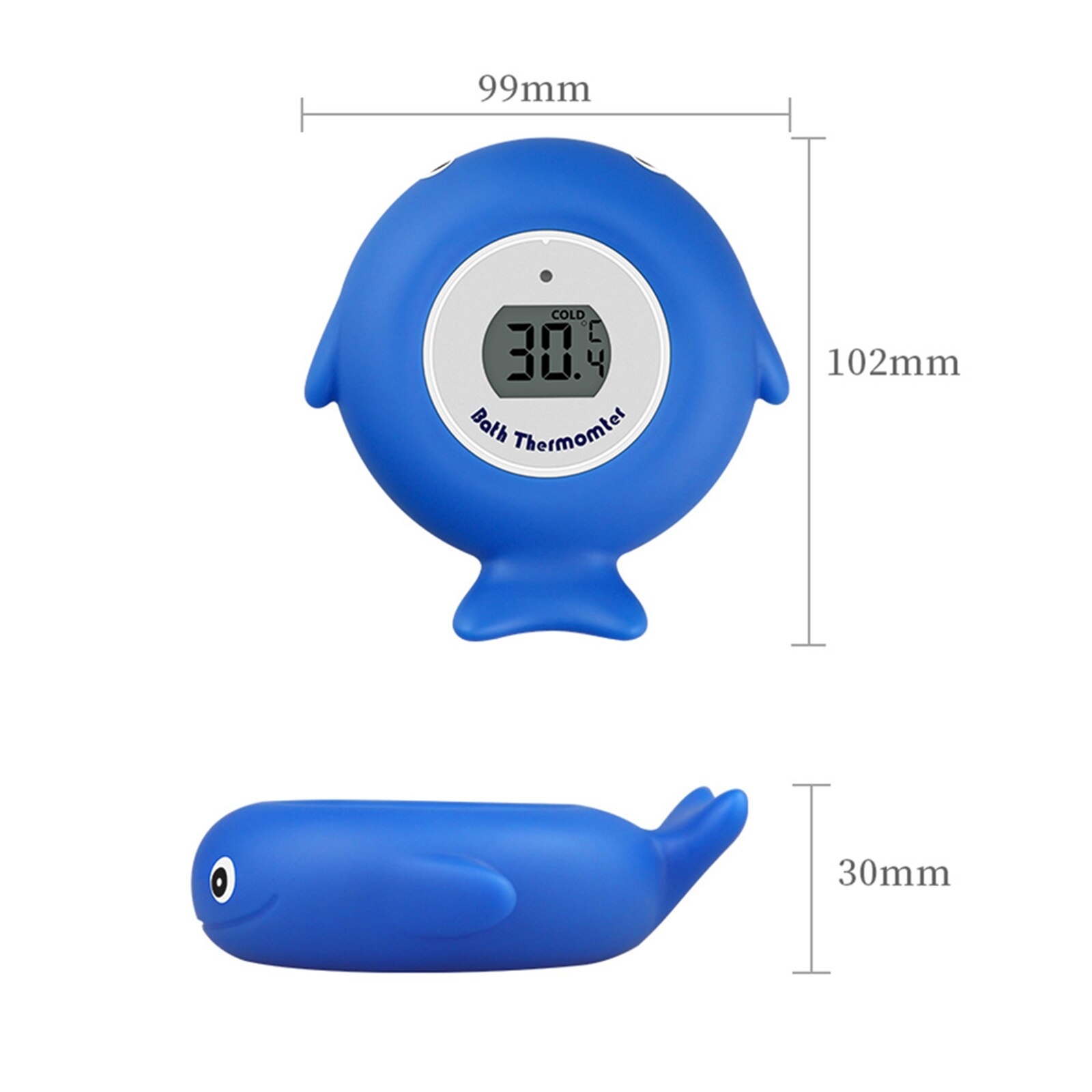 Cute Appearance Swiming Pool Floating Waterproof Thermometer Bath Toy Thermometer Temperature Monitor Temperature Monitor