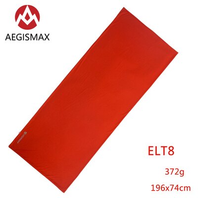 AEGISMAX-saco de dormir Thermolite calentamiento 5/8 Celsius, delineador para acampar al aire libre, cama individual portátil, sábana para dormir con bloqueo de temperatura: ELT8 Envelope L