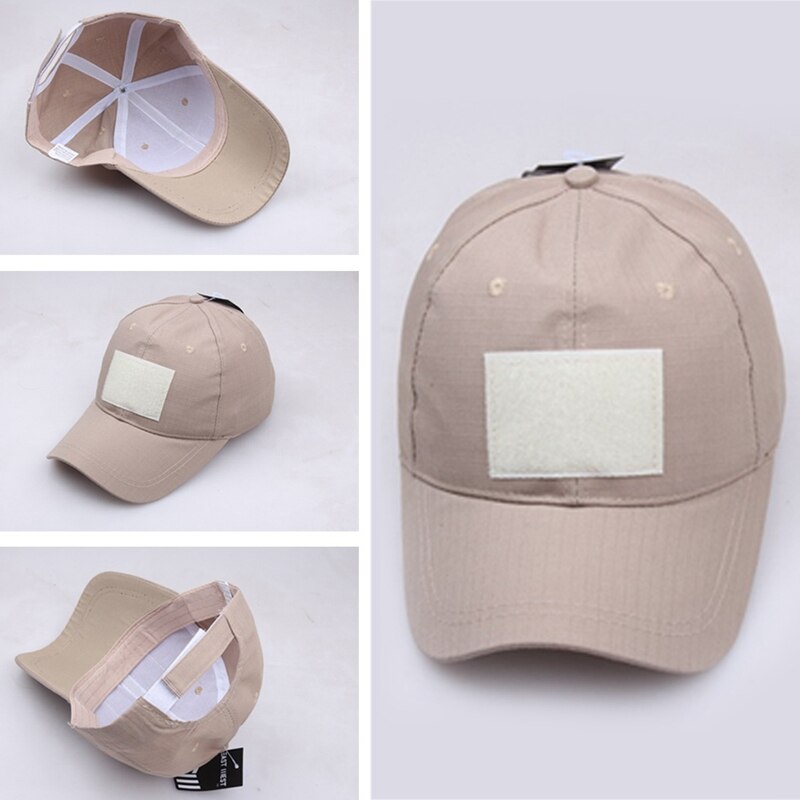 Unisex Men Women Solid Color Patch Adjustable Baseball Cap Velcro Cap Outdoor Sun Hat Snapback Hat Streetwear