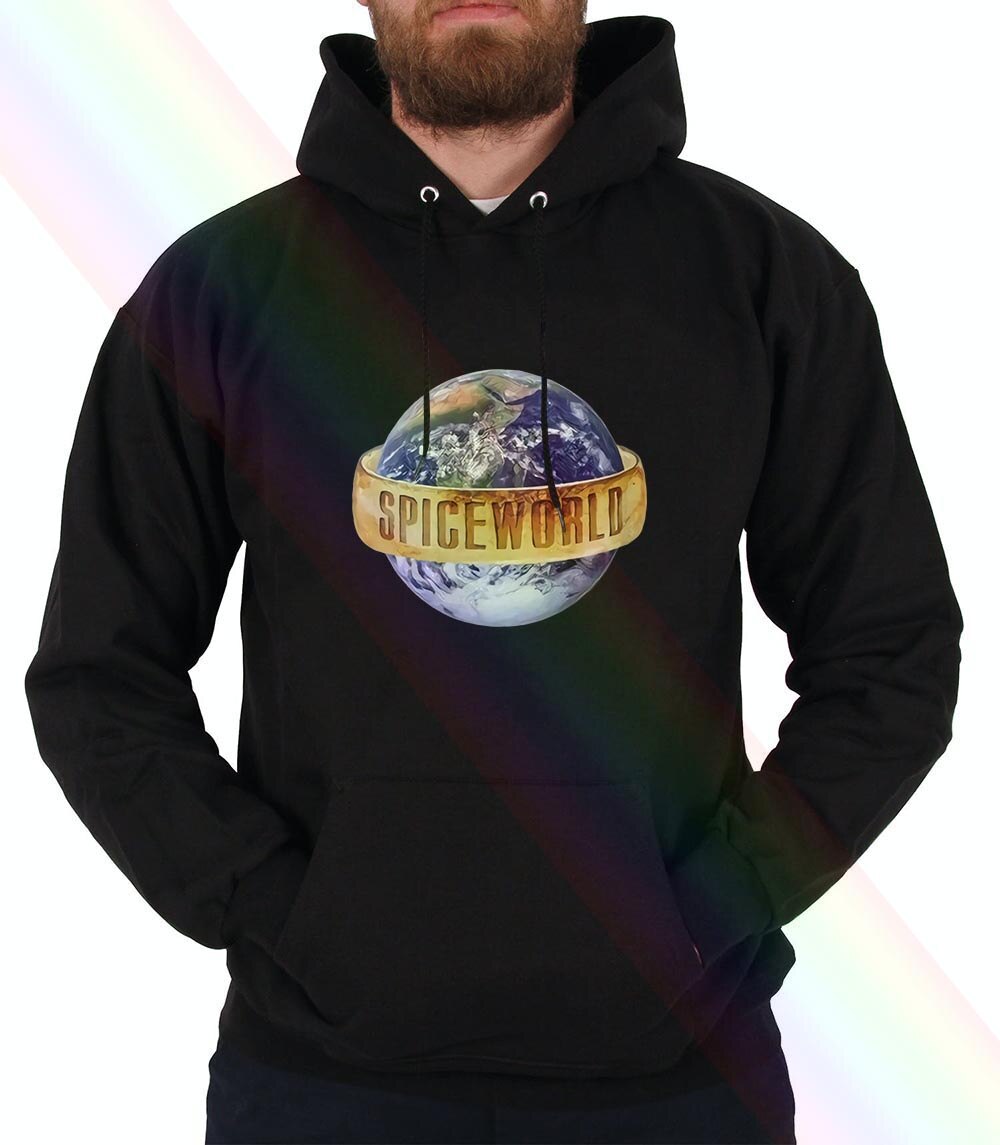 Spiceworld Spice Girls Mens Hoodie Sweatshirts Size Xs3Xl Women Men: HJBST031078-HD black / XL