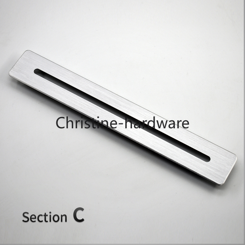 Aluminium Ventilatierooster Ventilatieopeningen Geperforeerde Bladventilatie Voor Kastschoen Airconditioner Home Decor Cover: WHITE / 4mm
