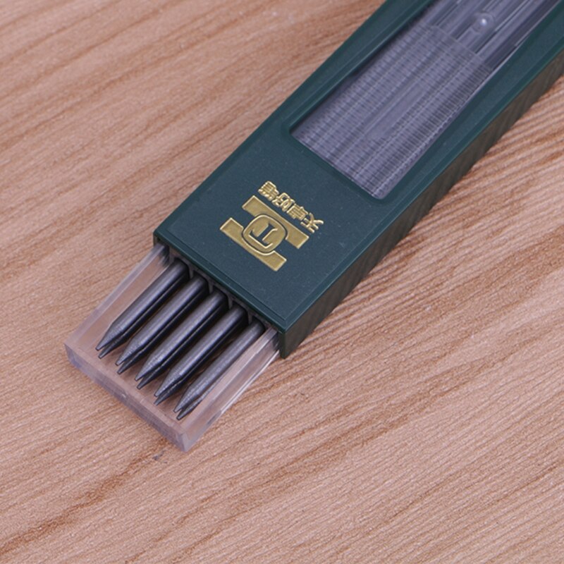 1Set Mechanical Pencil Refillable Type With Refill Box Simple Click 2.0 mm