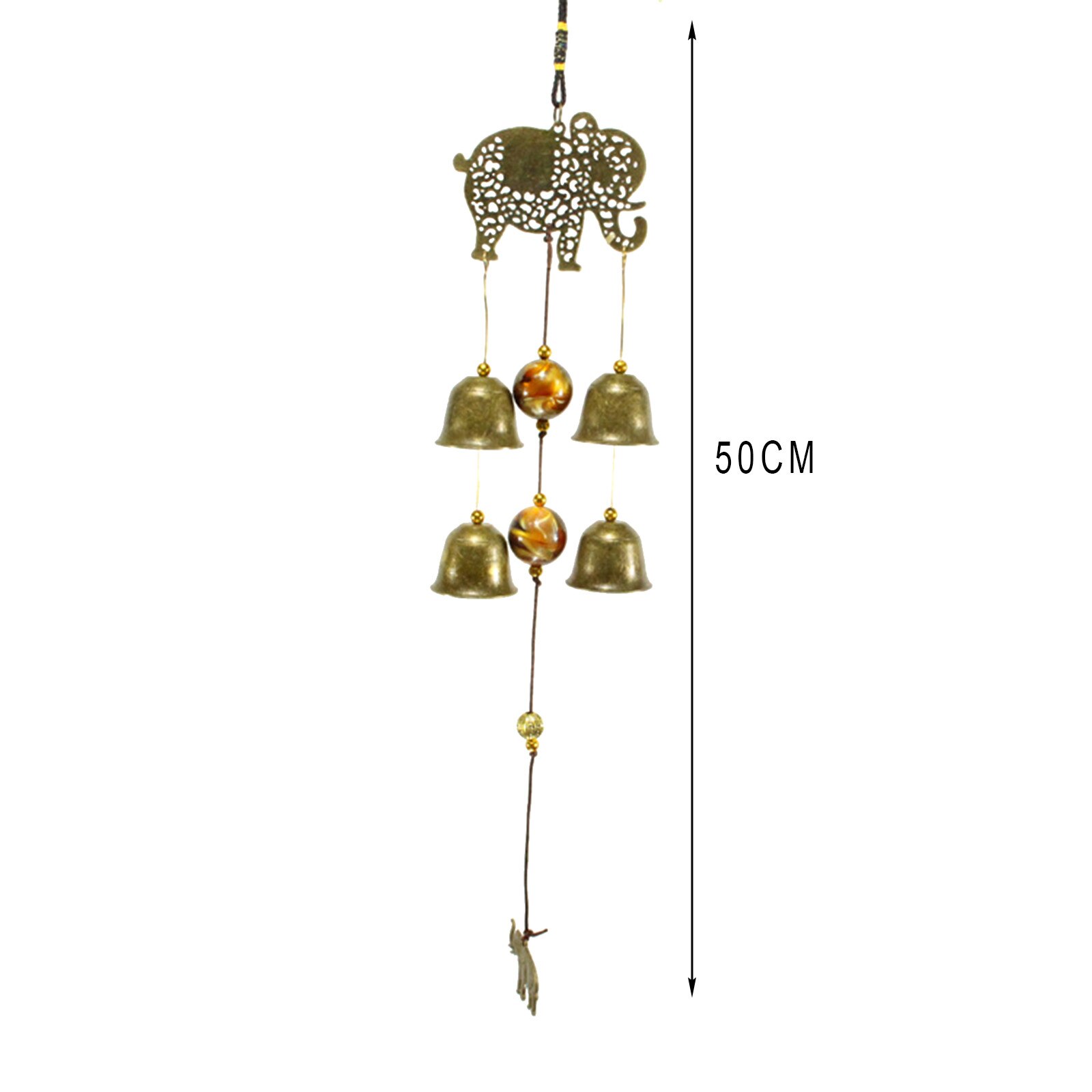 Retro Windgong Tuin Decoratie Outdoor Opknoping Hanger Balkon Thuis Wall Decor Uil Olifant Wind Spinner Dier Windspiel