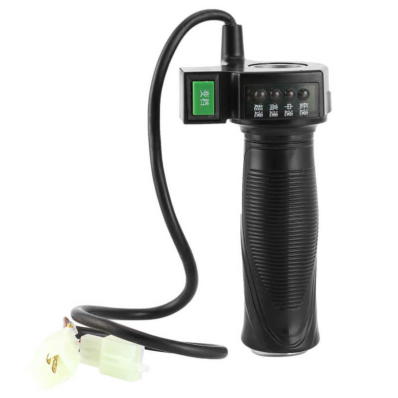 Scooter Forward and Reverse Switch Scooter 12V 250W Brushed Controller with 4 Speed Grip and Forward and Reverse Switch