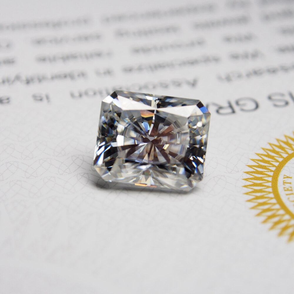 Radiant Cut 3*5Mm 0.5 Karaat Duidelijkheid Vvs Wit D Kleur Losse Synthetische Moissanite Diamond Stone