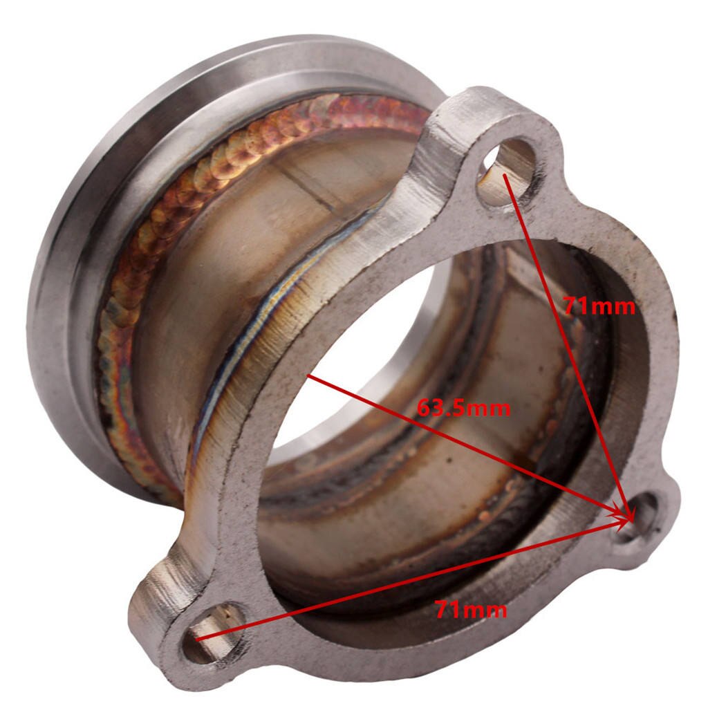 V-Band Turbo Downpipe Adapter 3 3 "V-Band Voor GT2560R GT28R GT28RS