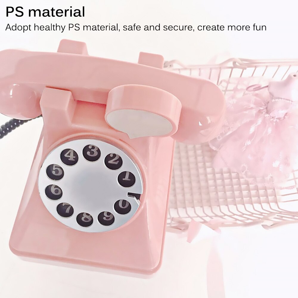 Retro Telefoon Spaarpot Plastic Perfecte Cadeau Voor Kids Thuis Woonkamer Wijnkast Decoratieve Ornamenten Craft Voor Kinderen
