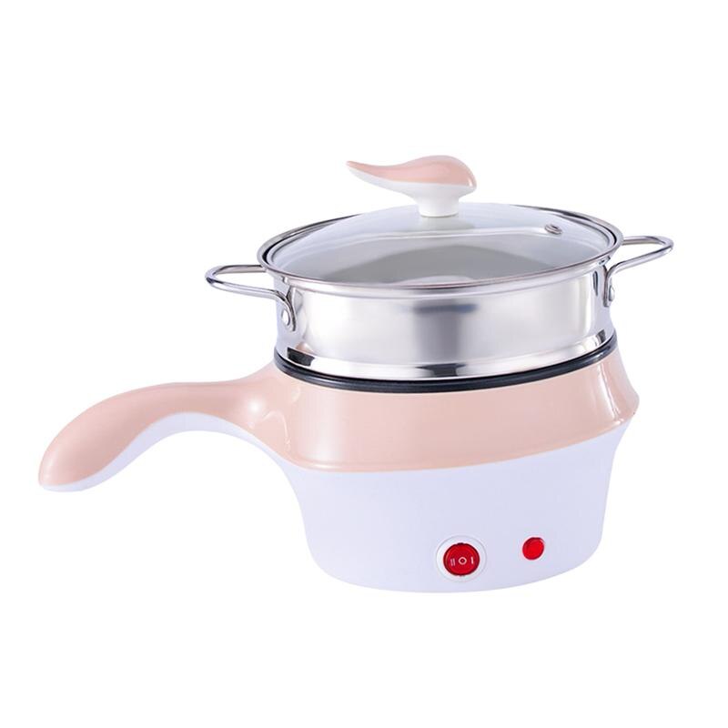Mini Multifunction Electric Cooking Pot Machine Single/Double Layer Available Pot Multi Electric Rice Cooker Non-stick pan