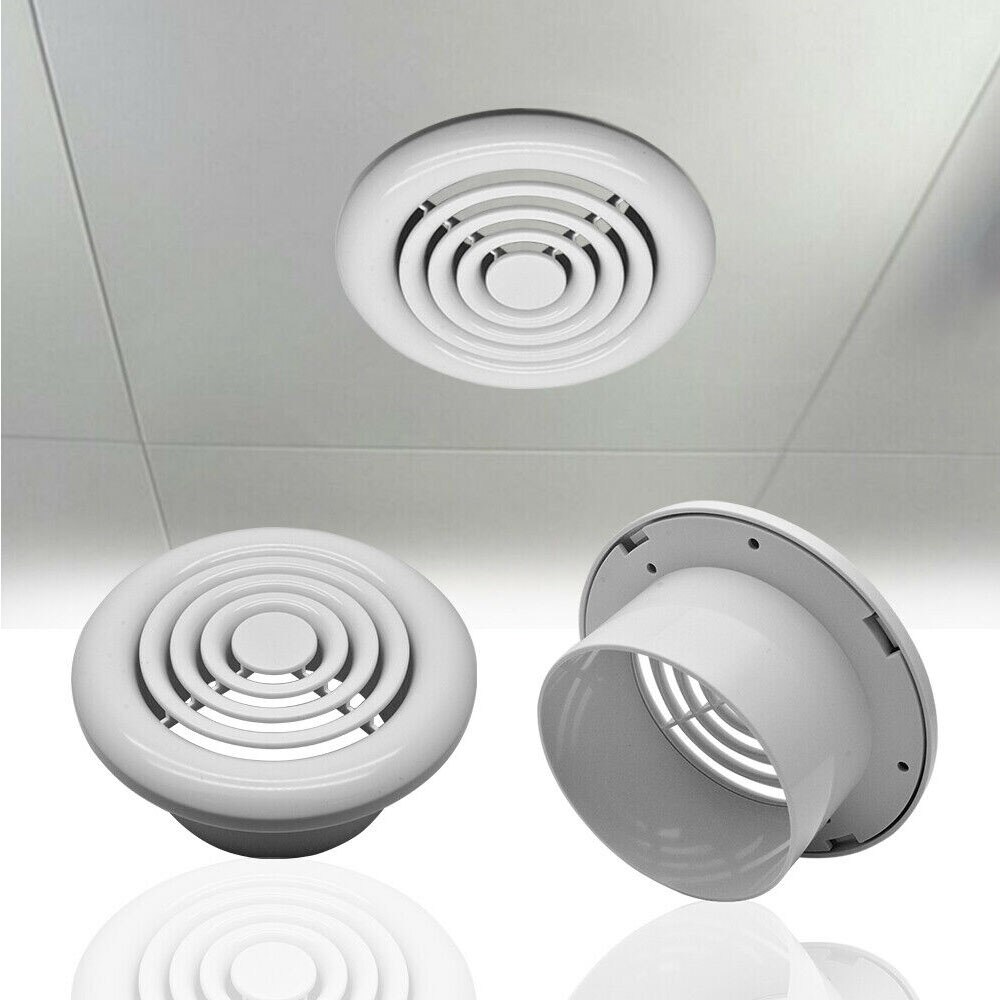 Air Vent Extract Klep Grille Ronde Diffuser Ducting Ventilatie Cover 100Mm Air Vent