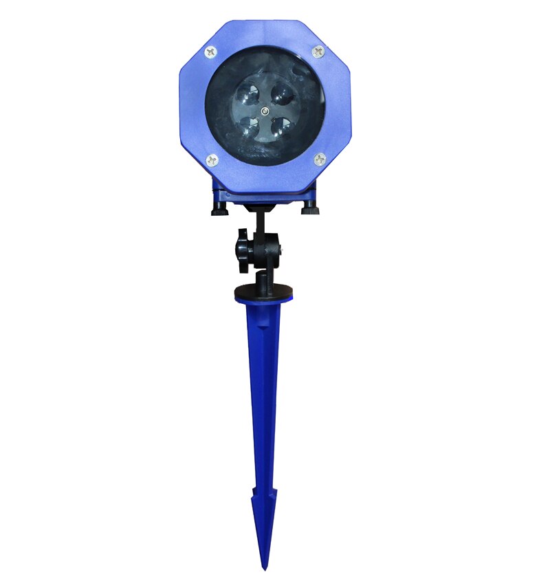 8 patterns LED Landscape Projector Lamp Moving Spotlight For Christmas Halloween Wedding Party Birthday RGB Outdoor Spotlights