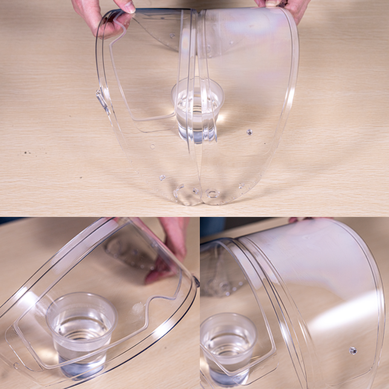 Vcoros-película antiniebla transparente Universal, máscara Modular completa para casco de motocicleta K3, K4, LS2, HJC, parche de lente antiniebla