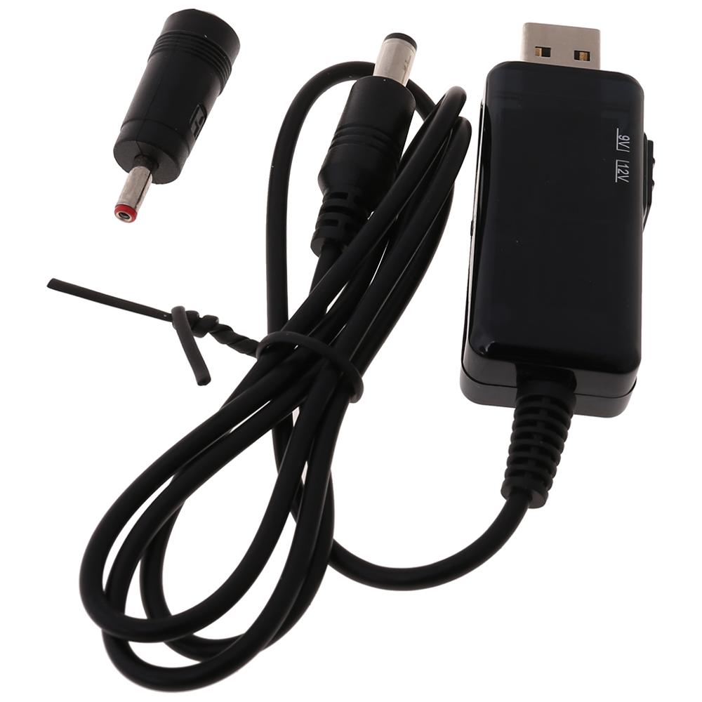 DC Boost Converter DC 5V to 9V 12V USB Step Up Power Supply Adapter with Display