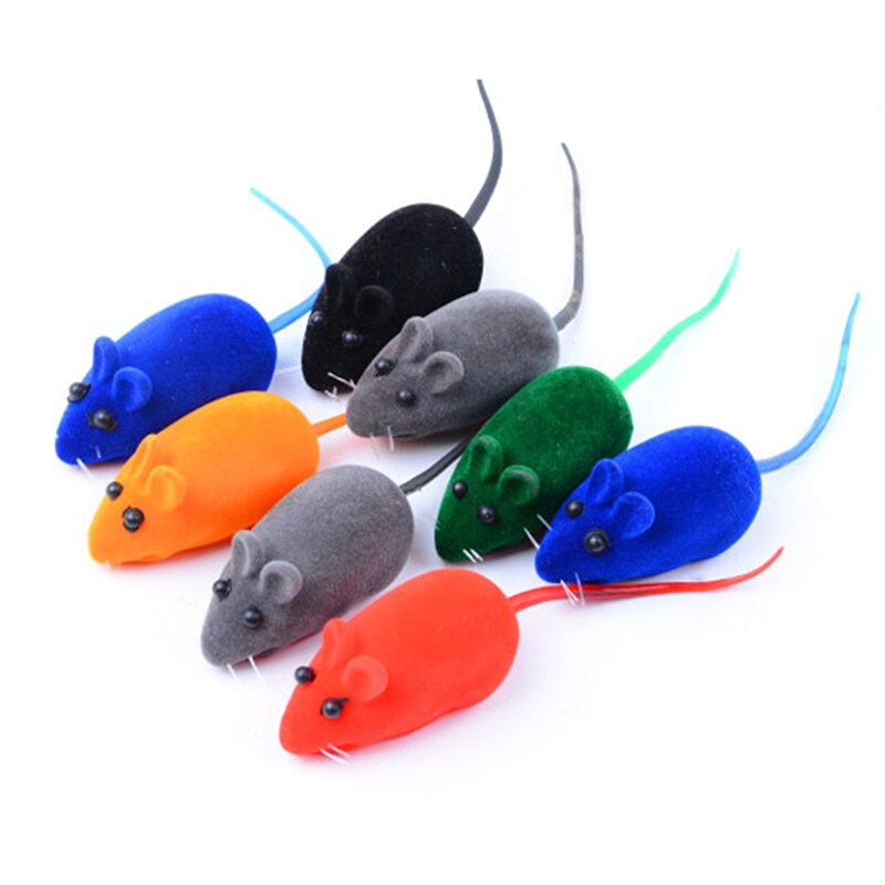 Funny Rubber False Mouse Pet Cat Toys Mini Funny Playing Toys For Cats Kitten Pet Accessories