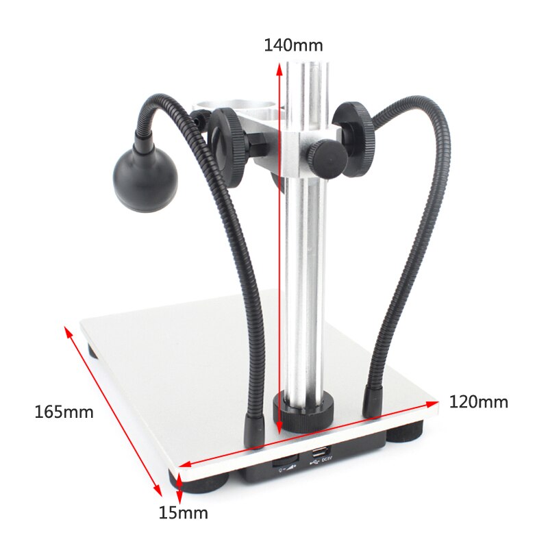 1600X 1000X USB Digital Microscope Electron Microscopes Zoom Camera Magnifier with Aluminum Lift Stand for electronic soldering