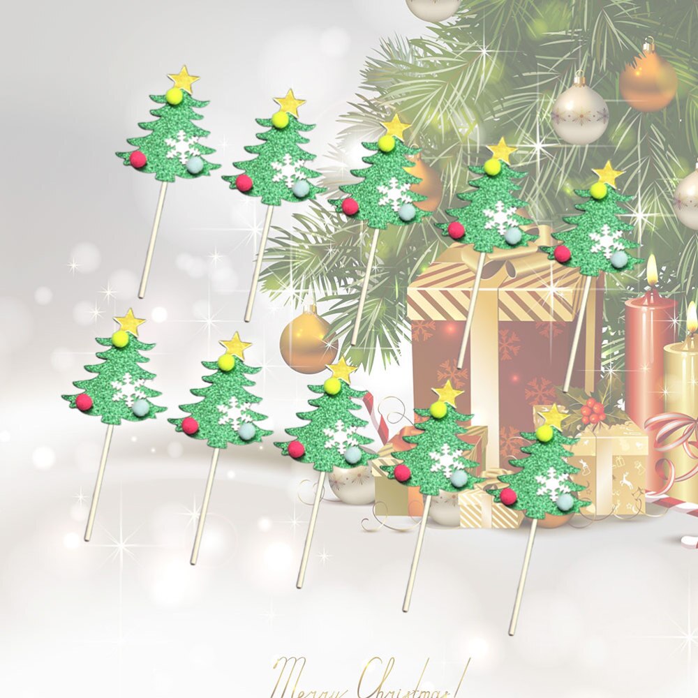 15pcs Cake Topppers Lovely Cake Picks Cake Decoration for Birthday Party