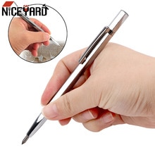 NICEYARD Draagbare Legering Belettering Pen Scriber Pen Hand Tool Diamant Metalen Graveren Pen Voor Glas Keramische Metalen Houtsnijwerk