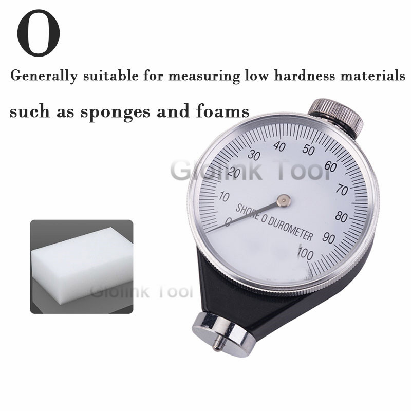 Shore A Type Rubber Hardness Tester - Durometer Meter For Tires, Rubber & Plastic