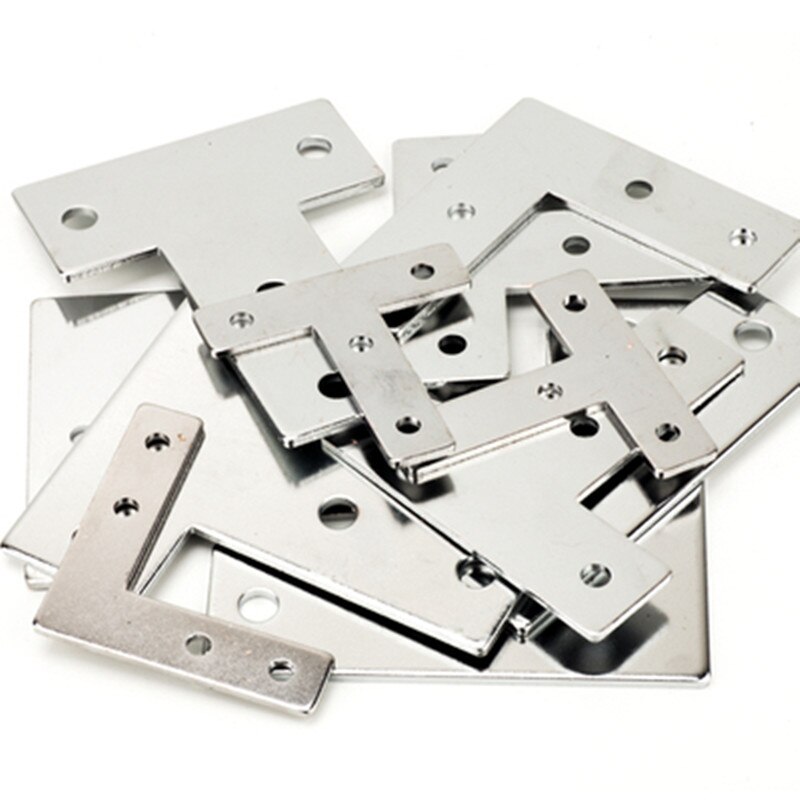 /3030/4040 t/ l form hjørneforbindelse forbindelsesplade samlingsbeslag til  /3030/4040 aluminiumsprofiler holdbare